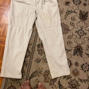 Dockers cream casual pants